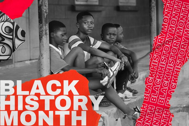 Collage del mese della storia nera