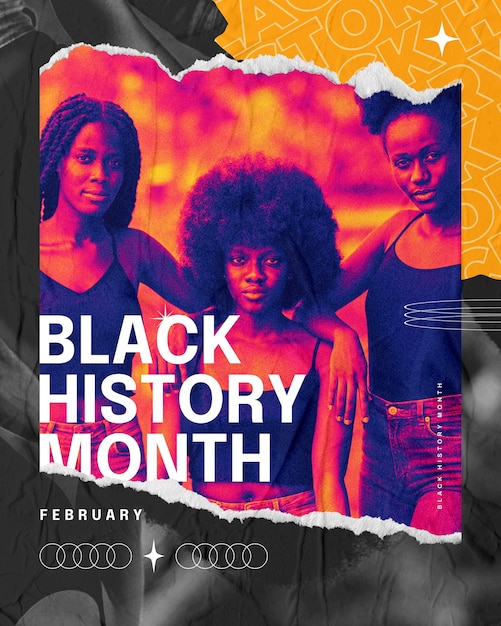 Photo black history month collage