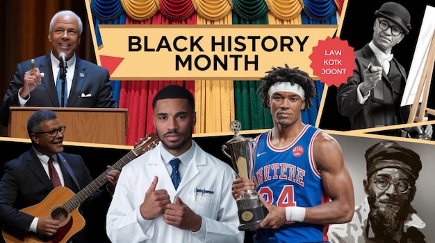 black history month poster