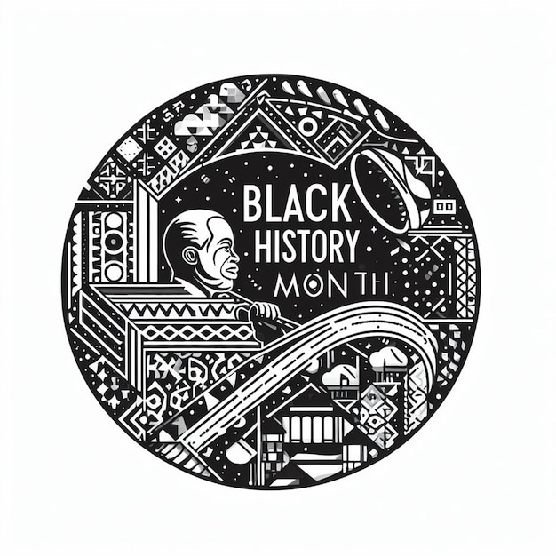 Foto black history month posts en gratis foto's met witte achtergrond