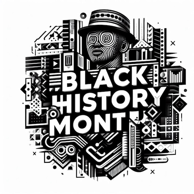 Photo black history month posts and free photos with white background