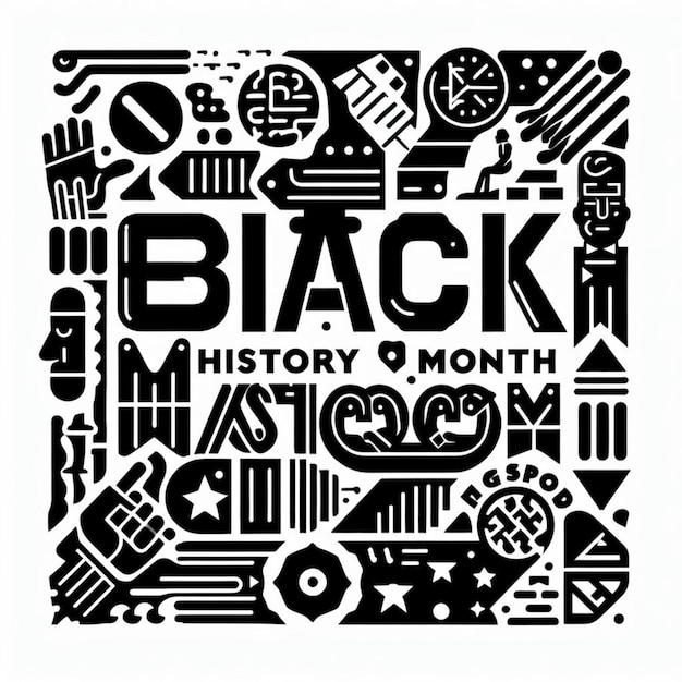 Photo black history month posts and free photos with white background