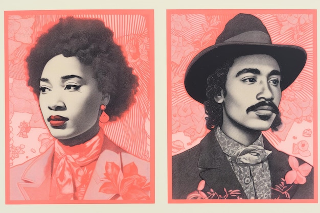 black history month risograph