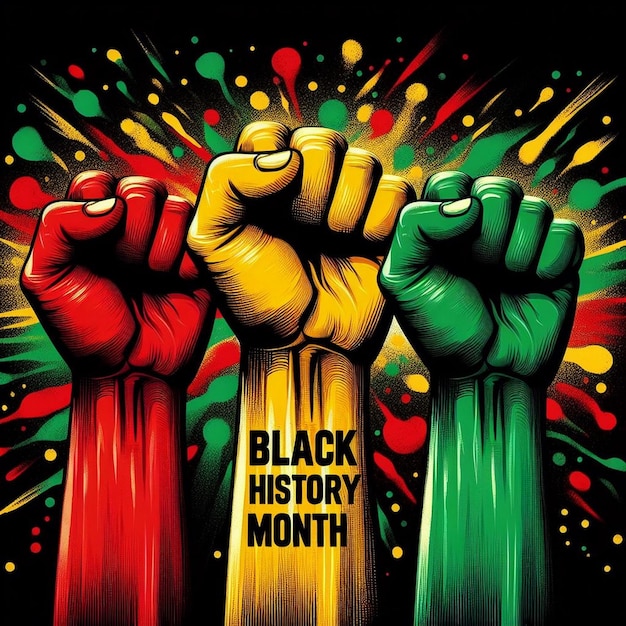 Black History Month Unity Black History Month poster design black people day images