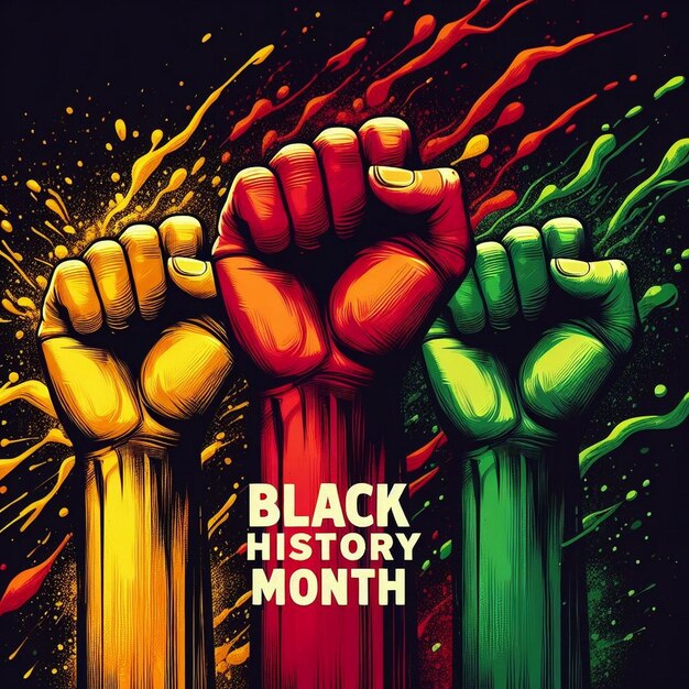 Black History Month Unity Black History Month poster design black people day images