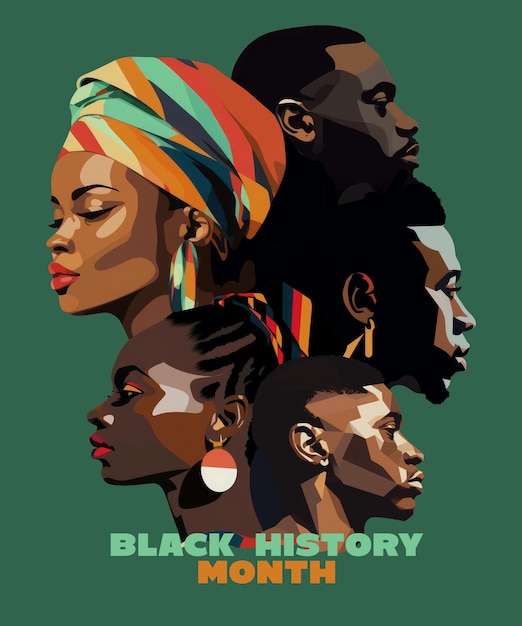 Photo black history month unity tshirt
