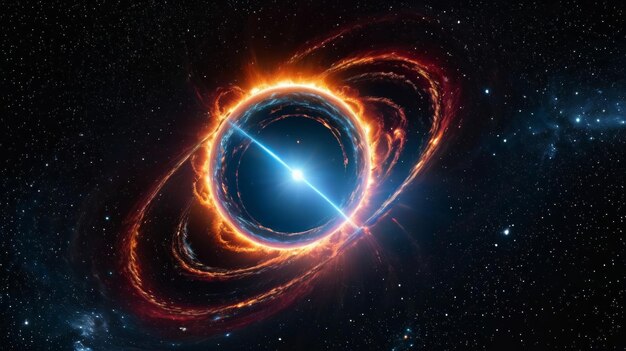 A Black Hole Amidst a StarFilled Space