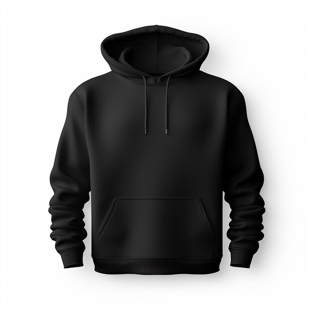 black hoodie