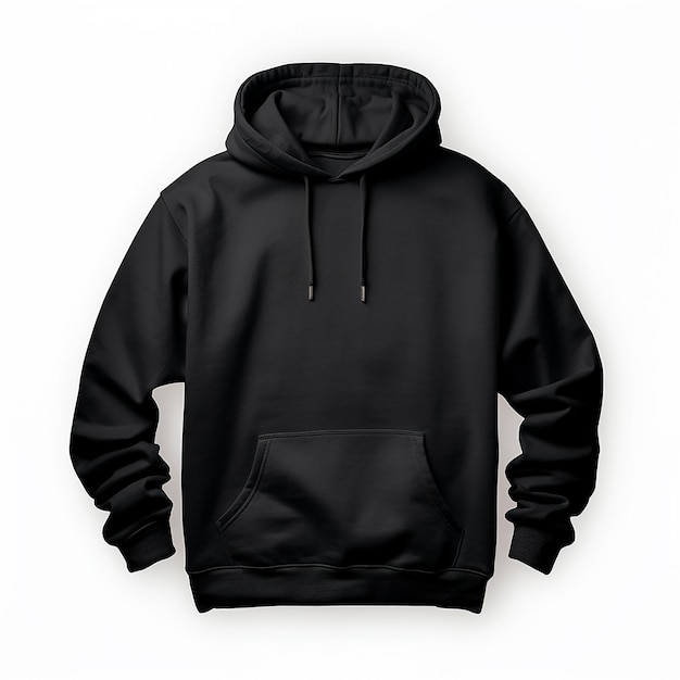 black hoodie