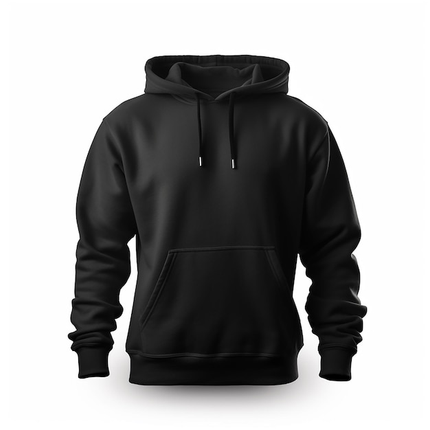 black hoodie