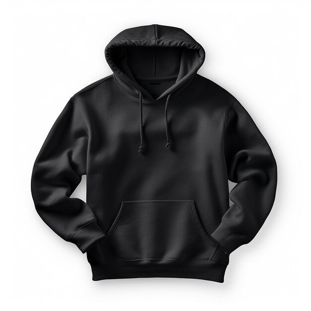 black hoodie