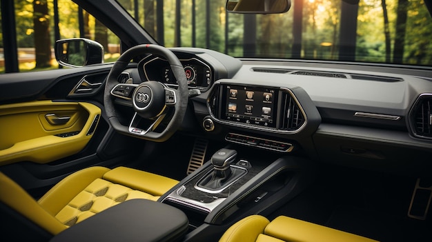 black interior HD 8K wallpaper Stock Photographic Image