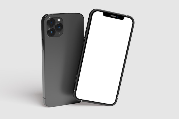черный iphone с белым корпусом с надписью quot iphone quot