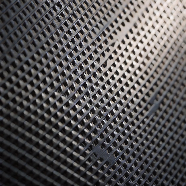 black iron speaker grid texture