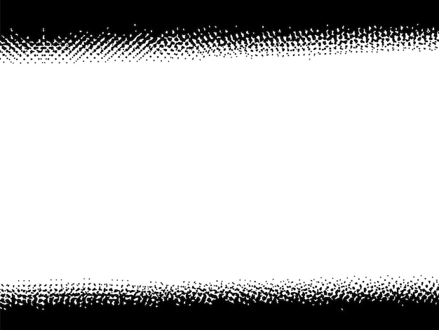 Черный изолированный полутоновый комический эффект фона Простой гранж пунктирный элемент дизайна