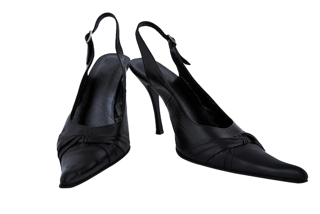 Premium Photo | Black ladies shoes