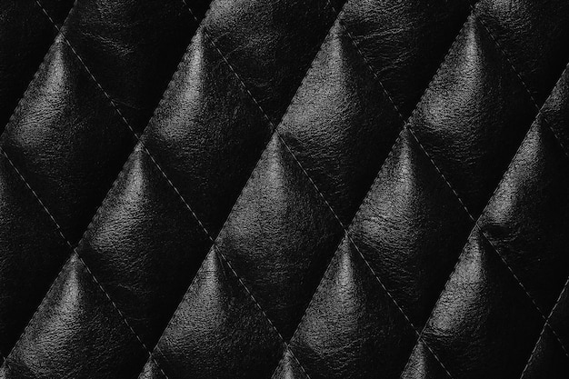 Black Leather Texture background