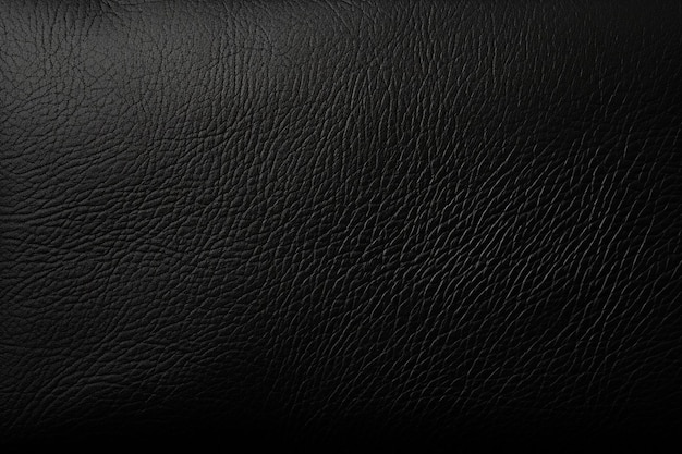 Black Leather Texture Background