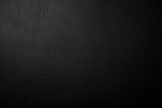 Black Leather Texture Background