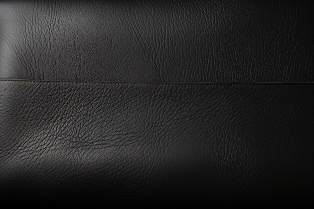 Photo black leather texture background