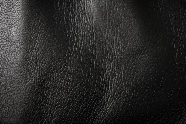 Black Leather Texture Background