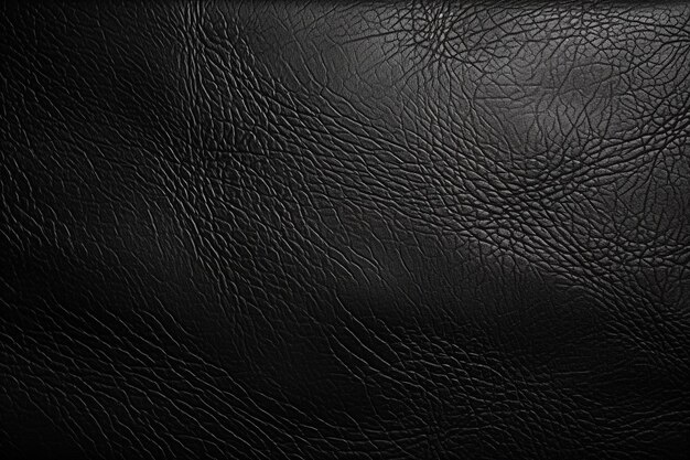 Photo black leather texture background