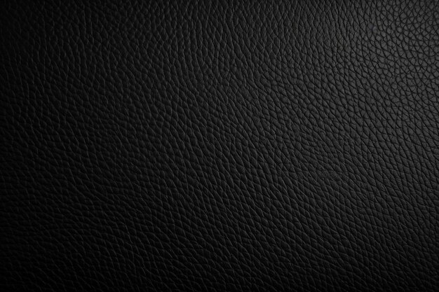 Black Leather Texture Background