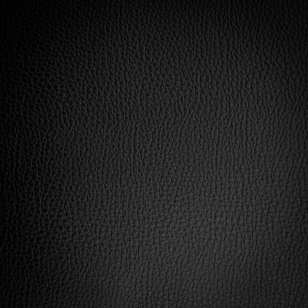 Photo black leather texture and background