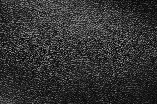 Black leather texture and background