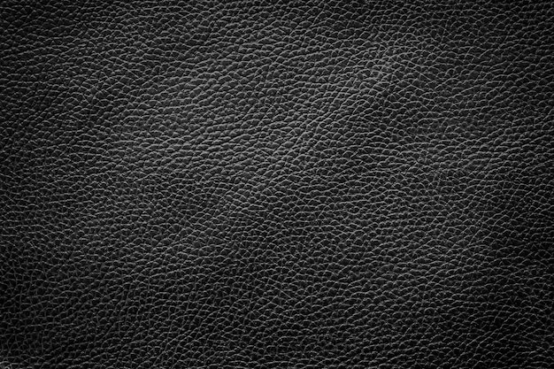 Black leather texture background