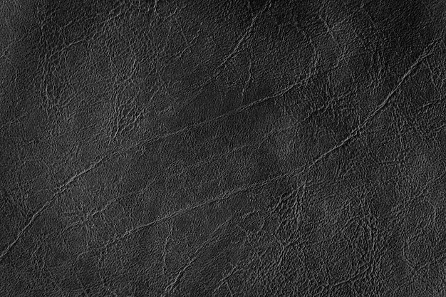 Black leather texture and background