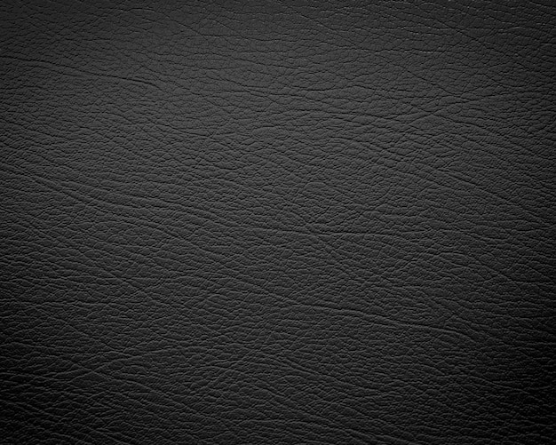 Photo black leather texture background