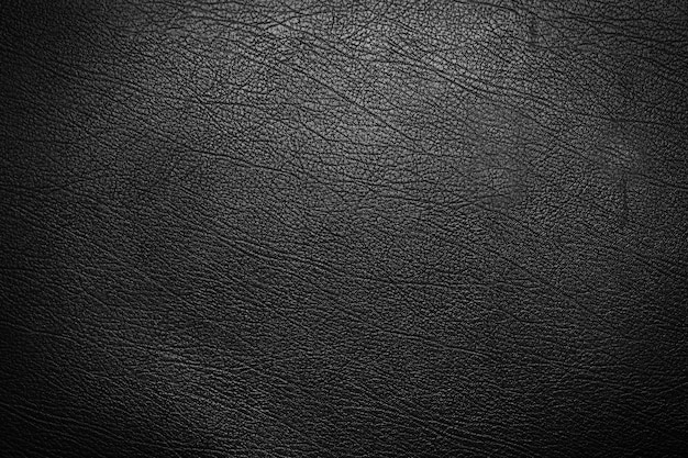 Black leather texture background 