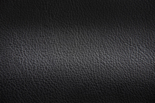 Black leather texture background