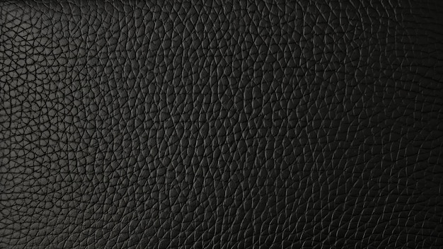 Black Leather Texture Background