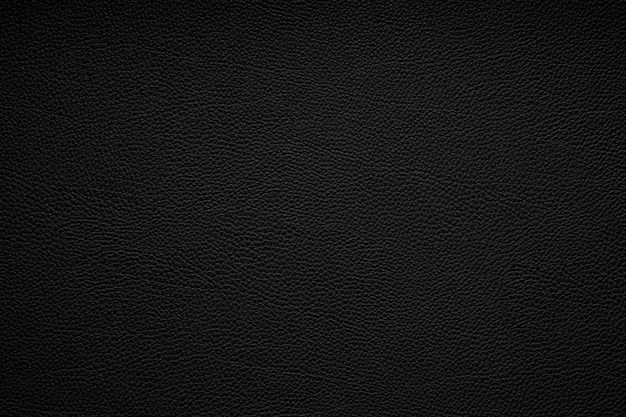 Black leather texture background