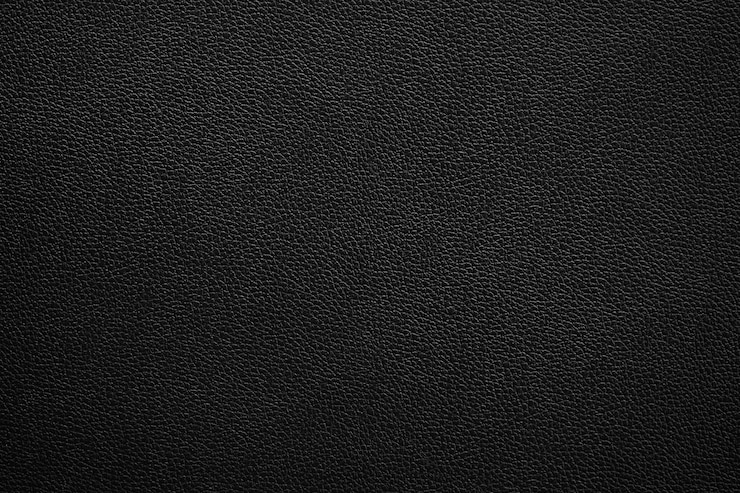Photo black leather texture and pattern