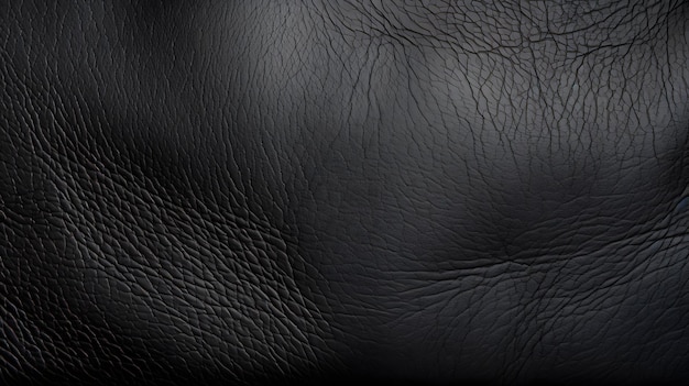 Premium AI Image | Black leather texture pattern