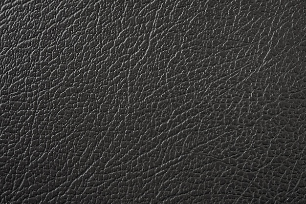 Black leather texture surface abstract background