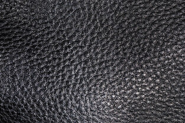 Black leather texture