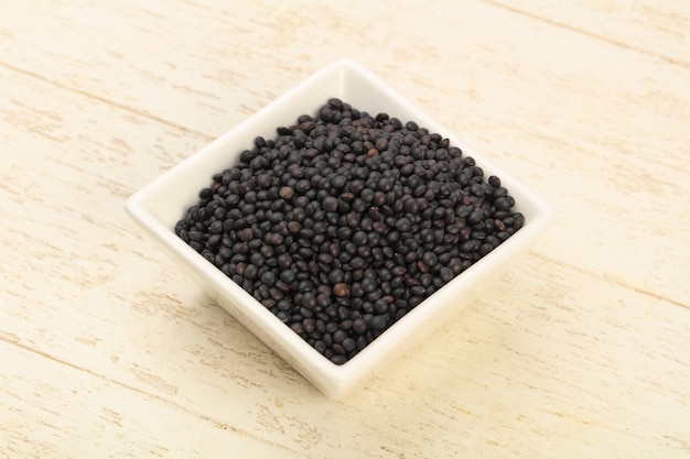 Black lentils