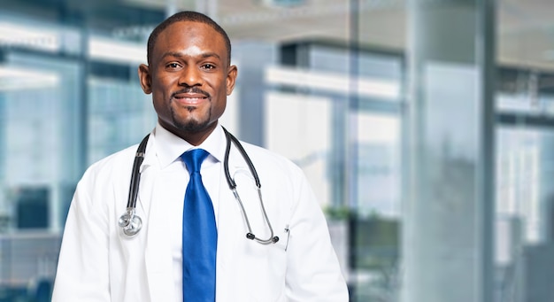 Black male doctor