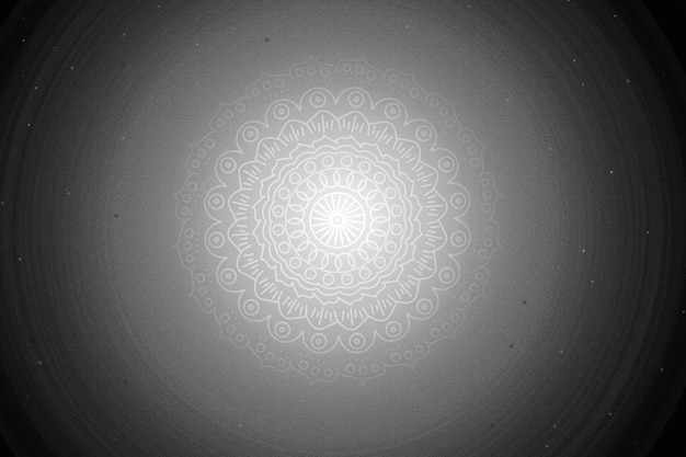 black mandala concept abstract background