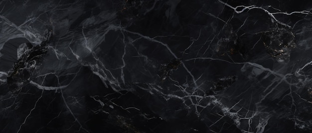 Black marble patterned texture background for design