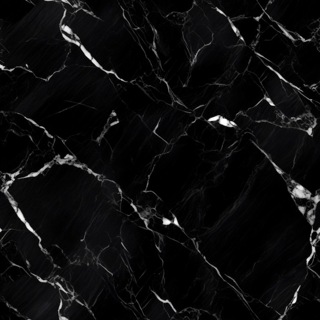 Photo black marble patterned texture background