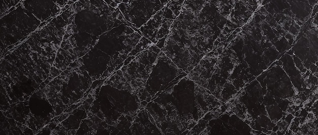 Black marble stone texture background material Generative AI