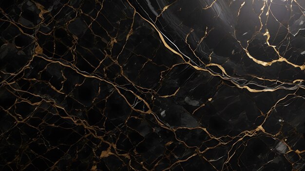 Black Marble Texture Marble Wall With Gold Textures Luxury Pattern Black Marble Texture Background Black And Gold Surface Of Stone Texture AI Generative