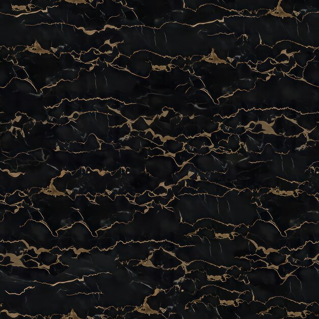 Black marble with gold lines and black and white lines.