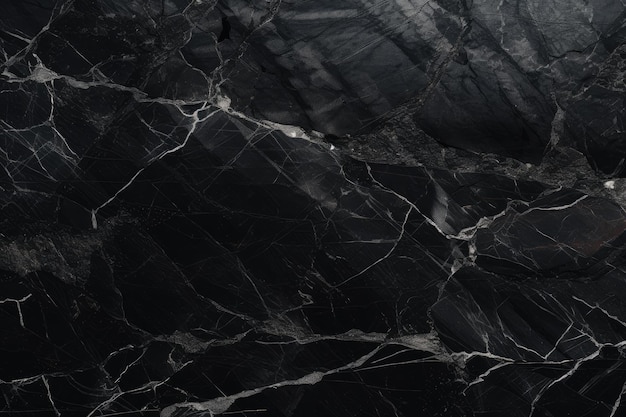 black marble with a white and black pattern