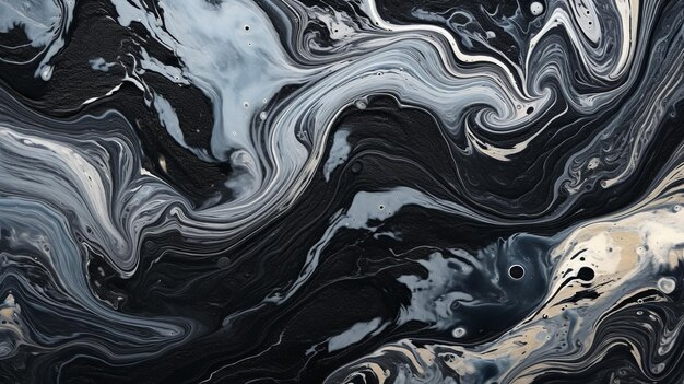 Black marbling generativi ai